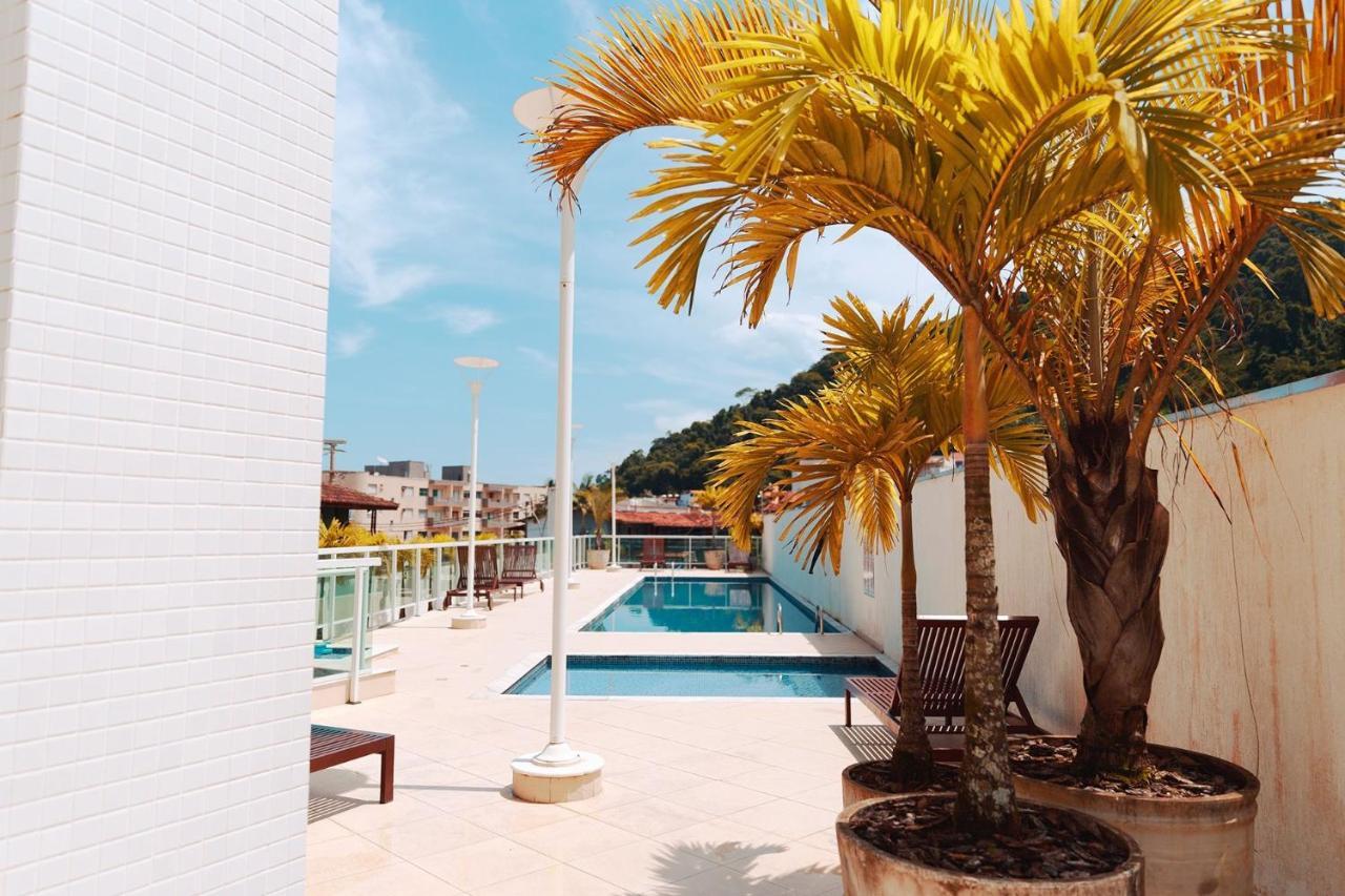 Apto Na Praia Grande - Ubatuba No 4º Andar Com Ar E Wi-Fi Proximo Do Mar! Exterior foto